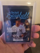 2017 National Convention Beckett Covers Aaron Judge Mickey Mantle RC #/7500