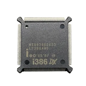 Intel NT80386DX33 CPU i386DX Processor QFP132 33MHz NOS 80386 I - Picture 1 of 9