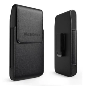 MV385 BK REIKO EXTRA LARGE POUCH BELT LOOP HOLSTER CELL PHONE CASE UNIVERSAL - Picture 1 of 8