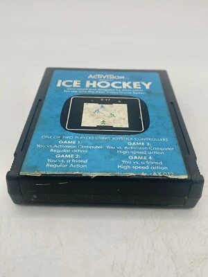 Ice Hockey (Atari 2600, 1981) Cart Only, Tested (no side label) - Image 1 of 2
