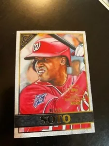 2020 TOPPS GALLERY PREVIEW CARD BASEBALL CARD DAY WASHINGTON NATIONALS JUAN SOTO - Picture 1 of 1