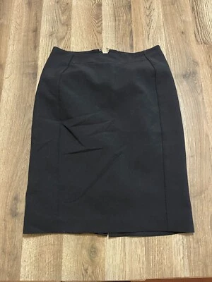 Worthington Skirt, Women's Size 2 Petite, Black, Back Zip, Pencil - Image 1 of 4