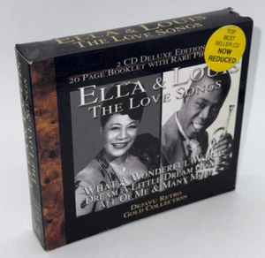 ELLA Fitzgerald & LOUIS Armstrong: The Love Songs - 2 CD Set, 2004 - WARRANTY - Bild 1 von 2