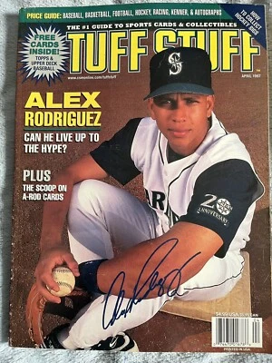 Revista Tuff Stuff Alex Rodriguez Cubierta A-Rod Abril 1997 De Colección Foto 1 de 2