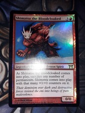 MTG CHAMPIONS OF KAMIGAWA * Shimatsu the Bloodcloaked (foil)