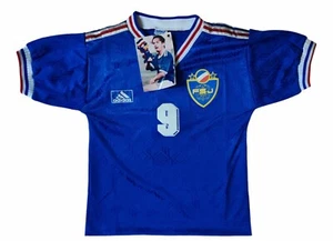 Adidas Fußball Football Trikot JUGOSLAWIEN MIJATOVIC FSJ WM 1998 für KINDER Größe S - Bild 1 von 5