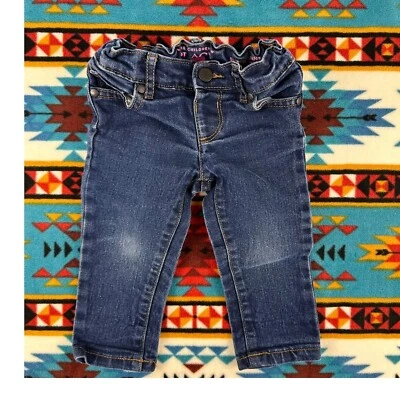 The Children's Place Super Skinny Jeans Adjustable Waist 12-18 Months - Image 1 of 4