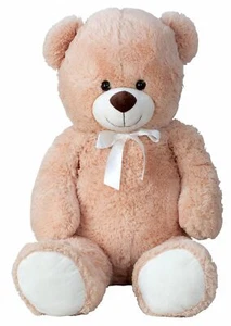 Riesen Teddybär Kuschelbär XXL 100 cm groß Braun Plüschbär Kuscheltier - Bild 1 von 5