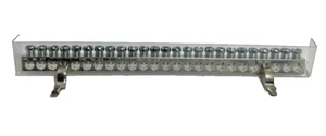2pcs CMC NA-35S 25-Terminal Aluminum Ground Bar Kit - Picture 1 of 5