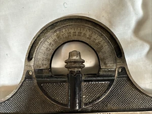 Starrett No. 9 - 12" Combination Set Graduated Rule , Square and Protractor Head - Picture 1 of 18