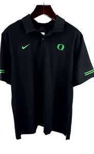 NIKE Oregon Ducks On-Field Dri-Fit Fútbol Polo Hombre Talla XL Negro ¡NUEVO! - Imagen 1 de 13
