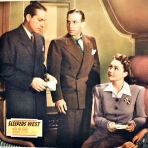 1941 Sleepers West Lynn Bari Mary Beth Hughes Louis Heydt Lobby Card Poster 3