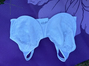 Bali 15763 Women Bra 44DDD White Unpadded Underwire Comfort Straps - Picture 1 of 4