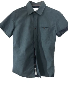 Craft+Flow Big Boy  Button Up Shirt Denim Small  - Picture 1 of 9