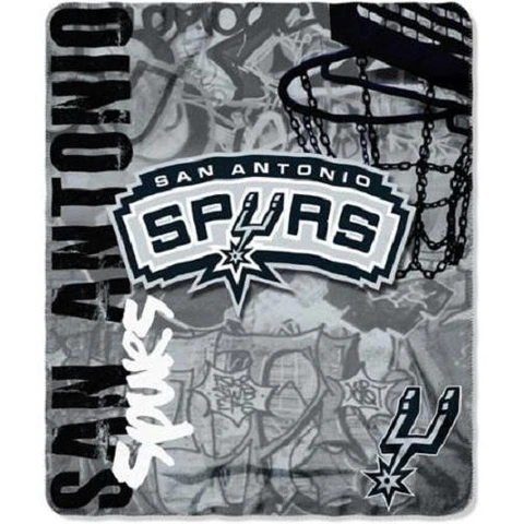 San Antonio Spurs Fleece Throw Blanket Cover