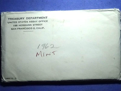 1962 U.S. Silver Mint Set 10 Brilliant Uncirculated coins - Image 1 of 4