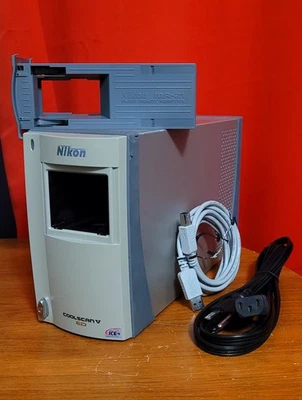 Nikon CoolScan V LS-50 ED Slide & Film Scanner Tested Working w/ MA-21 Adapter - Image 1 of 4