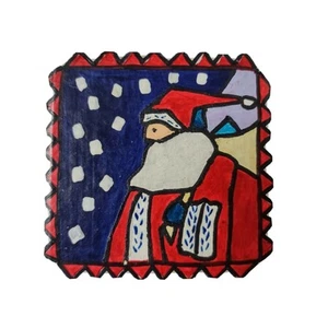 Piccolo Babbo Natale Saint Nic vecchio stile bigiotteria regalo scatola di cartone - Foto 1 di 8