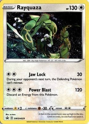 Rayquaza - Promo SWSH: Sword & Shield Promo Cards SWSH029 NM - Image 1 of 2