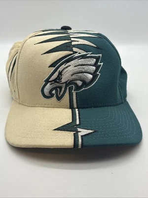 Sombrero De Colección Años 90 Starter Pro Line Philadelphia Eagles SHOCKWAVE NFL Correa Trasera Foto 1 de 4