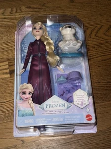 Disney Frozen Frozen Animals of Arendelle Elsa & Bear Cub 11.5-Inch Doll - Picture 1 of 11