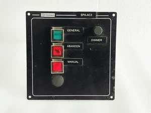 Zenital Steenhans SPA-AC3 Marine 3 Button Alarm Panel - Picture 1 of 10