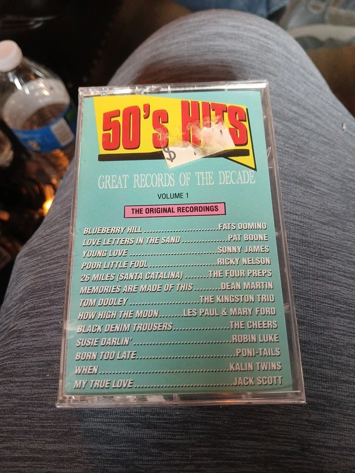 50's Hits Great Records of the Decade Vol 1 CASSETTE - Image 1 of 2