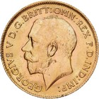 [#1118052] GREAT BRITAIN, 1/2 Sovereign, 1914, KM #819, AU(55-58), Gold, 4.01