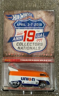 Autobús de arrastre Volkswagen #2693/5000 Hot Wheels 19th Annual Collectors Nationals 2019 Foto 1 de 4