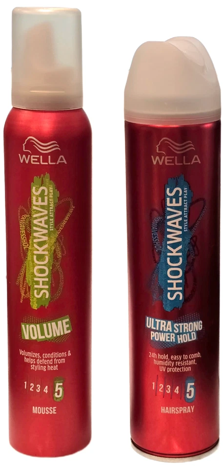 Mousse de peinado Wella Shockwaves volumen/aerosol para cabello ultra fuerte #5 Pick Your Foto 1 de 1