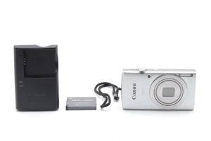 【NEAR MINT】Canon IXY 200 Silver ELPH 185 Digital Camera 20MP 8x Zoom From JAPAN - Picture 1 of 9
