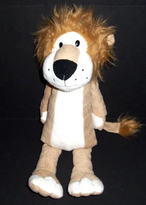 18" Animal Adventure Tan White Lion Plush Stuffed 2015 - Picture 1 of 2