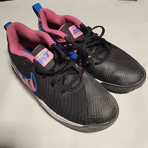 Nike Young Kids Team Hustle Quick 2 CQ9438-001 Running Sneakers 6.5Y - Picture 1 of 8