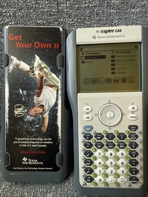 TI-Nspire CAS+ Graphing Calculator Texas Instruments Used - Image 1 of 4
