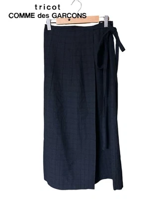 Falda larga envolvente Tricot Comme Des Garcons M Foto 1 de 4