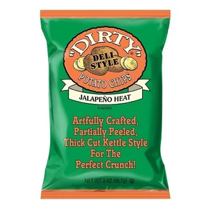 25-Pack of 2 oz. Jalapeno Heat Kettle Cooked Potato Chips - Bold & Gluten-Free! - Picture 1 of 8