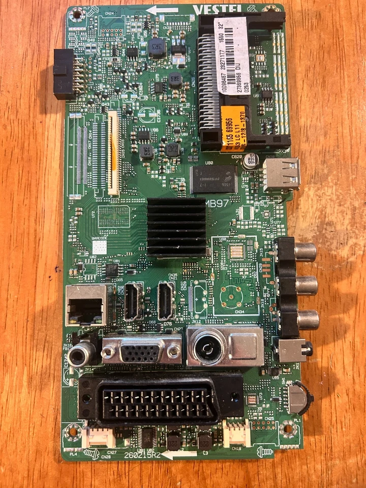 MAIN BOARD FOR PANASONIC TX-32C300B TV 23271177 17MB97 SCREEN LSC320AP01 - Image 1 of 1