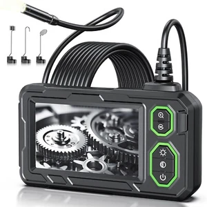 4.3-Inch HD Endoscope Camera with 8 LED Lights, IP67 Waterproof, 16.4FT Reach - Picture 1 of 9