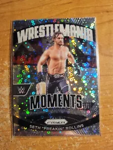 Seth "Freakin" Rollins 2024 WWE Prizm DISCO WrestleMania Moments #16 SP - Imagen 1 de 1