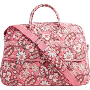 Vera Bradley Beautiful "Blush Pink" Grand Traveler Travel Bag NWT! - Picture 1 of 3