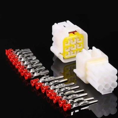 Car Cable Electrical Wire Connector Plug Waterproof POM 2.3mm Terminal 2-16Pins - Image 1 of 4