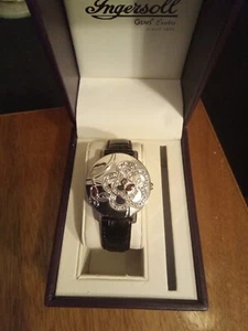 Ingersoll Exotic Gems Swiss Quartz Watch IG0588EX New With Original Leather Box - Picture 1 of 15