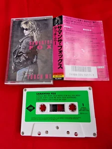 Vintage! SAMANTHA FOX / TOUCH ME / JAPAN CASSETTE TAPE JAPANESE / UK DESPATCH 🚚 - Imagen 1 de 8