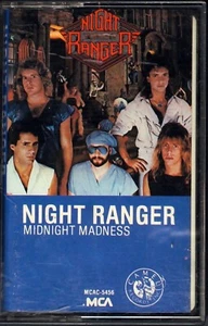 Night Ranger - Midnight Madness - MC Cassette [MC-08] Made in USA - Picture 1 of 4