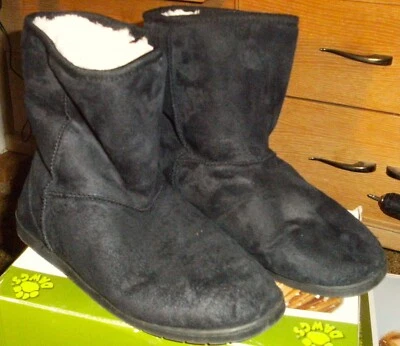 Botas de invierno Dawgs 9 pulgadas microfibra negras talla 10 m Foto 1 de 4