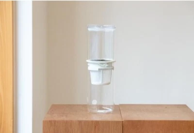 Goteador de agua de café HARIO Cold Brew WDDR-5-PGR 600 ml con 50 filtros de papel Foto 1 de 4