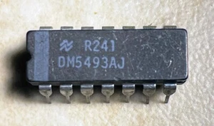 National DM5493AJ Military 4 Bit Binary Counter - NOS - Picture 1 of 1