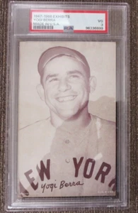 1947-1966 Yogi Berra New York Yankees Made in USA PSA 3 WD - Picture 1 of 4