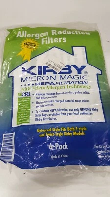 Kirby 204811G Universal 6pk Bag 9/Case, 9 - Image 1 of 2