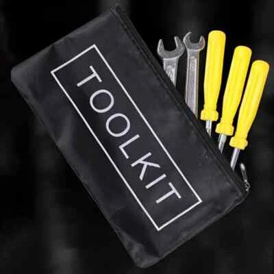 Borsa Porta Attrezzi In Tessuto Impermeabile 19.51*10.01cm nero strumenti manual - Immagine 1 di 3